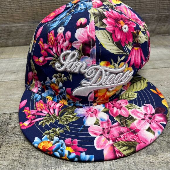 San Diego Hat Floral Snapback Colorful Hat Smith Novelty Company - Picture 7 of 10